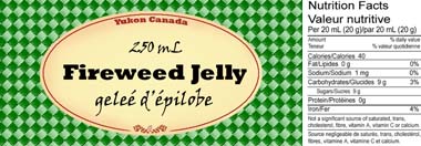 Fireweed Jelly Label
